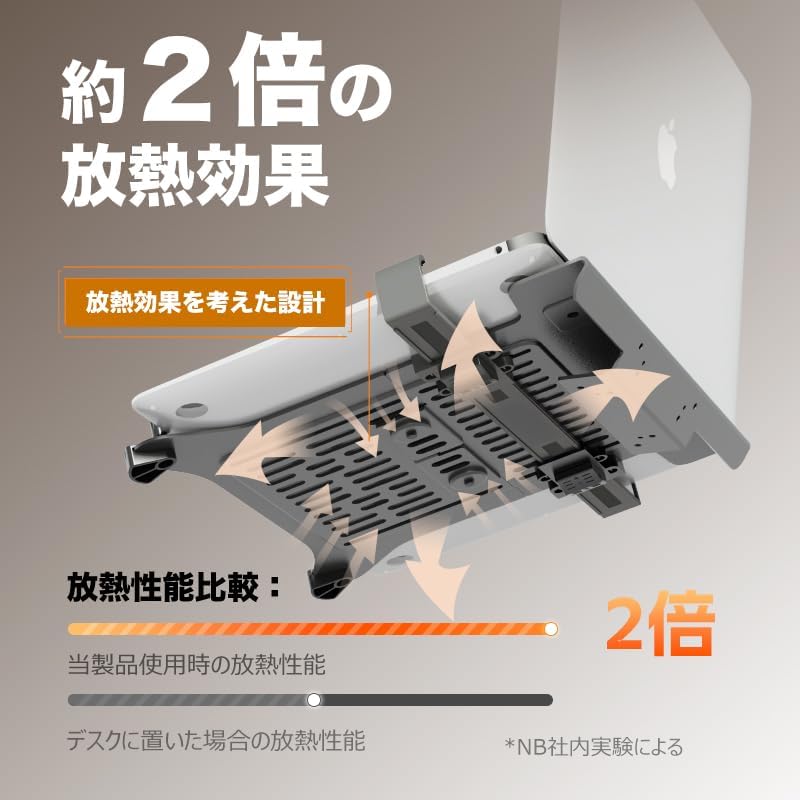 FP-2 モニターアーム用 ノートPCトレイ（10〜17インチ対応）