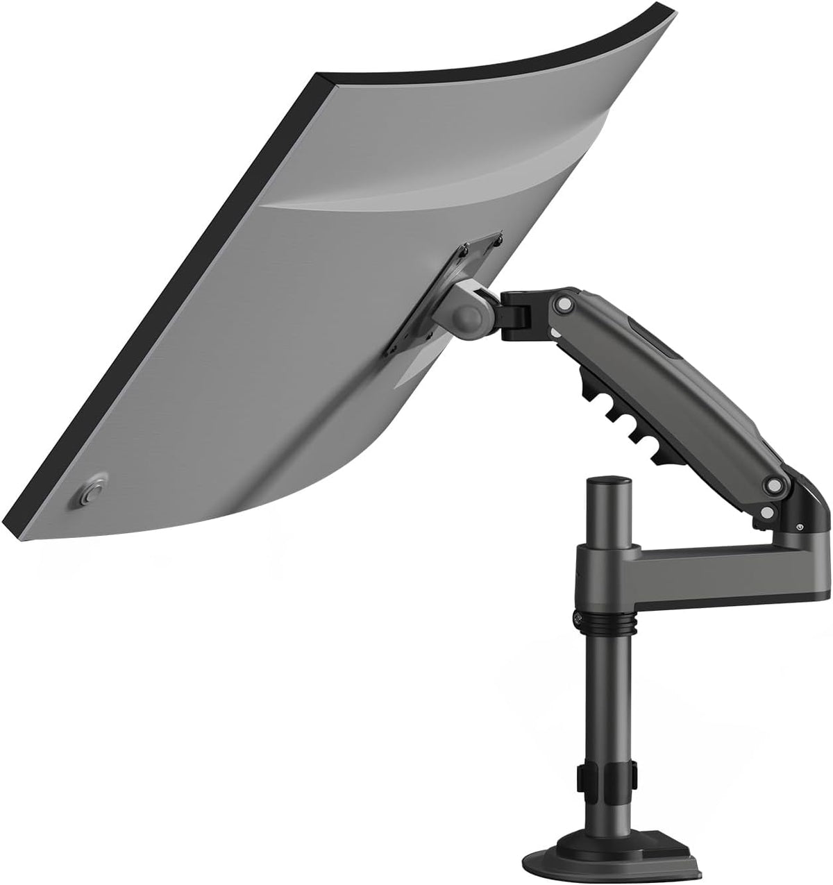H100 モニターアーム シングル ポール型（最大32インチ・耐荷重9kg）