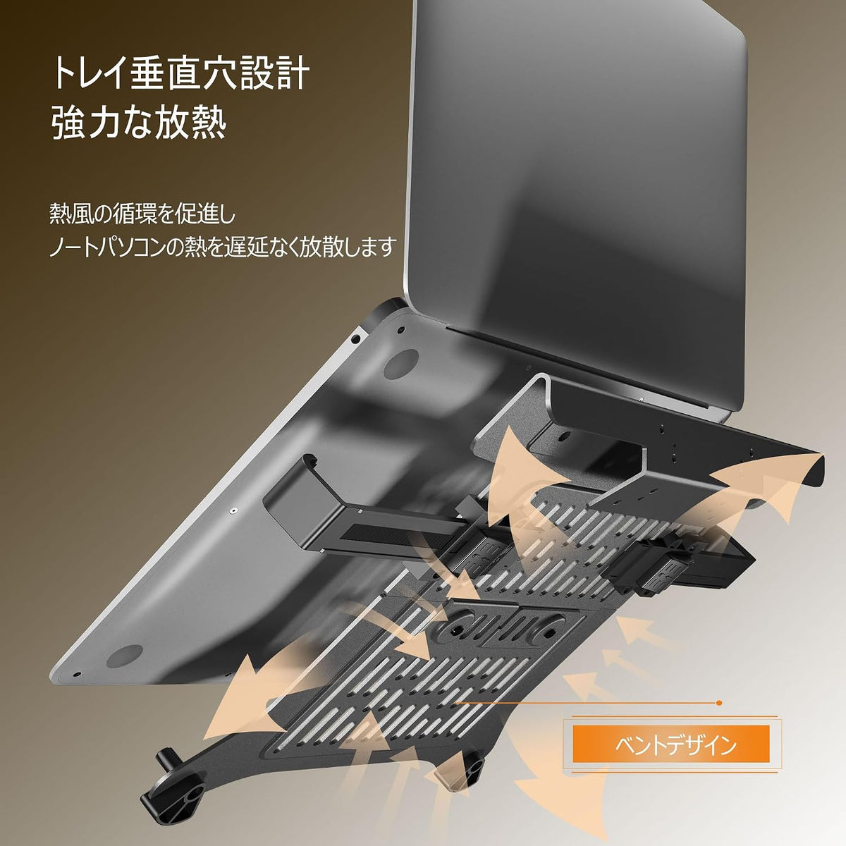 F160-FP デュアルアーム ノートPC＋モニター用 トレイ付き（耐荷重各9kg）